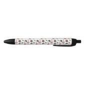 Stylo Noir Mélange de sushi dessiné à la main (Bas)
