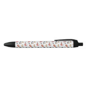 Stylo Noir Mélange de sushi dessiné à la main (Haut)