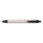Stylo Noir Mélange de sushi dessiné à la main (Dos)