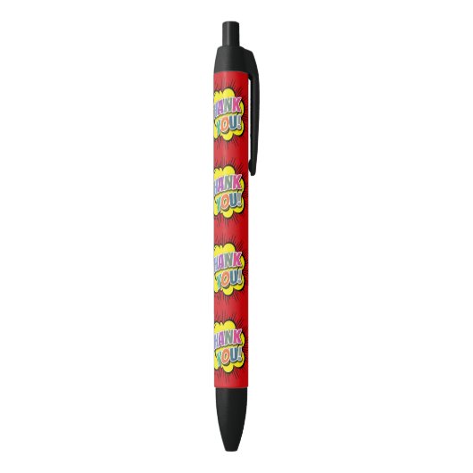 Stylo Noir Merci (Bas (Vertical))
