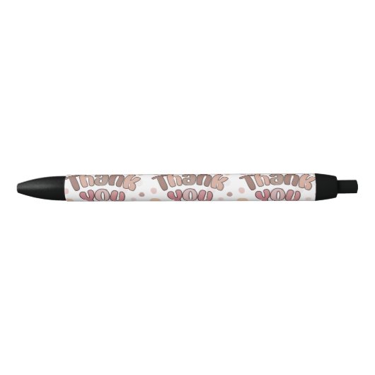 Stylo Noir Merci (Devant)