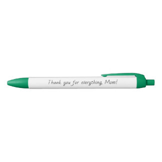Stylo Noir Merci pour tout, Maman !