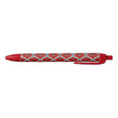 Stylo Noir Mesas sud-ouest Rouge et Turquoise (Bas)