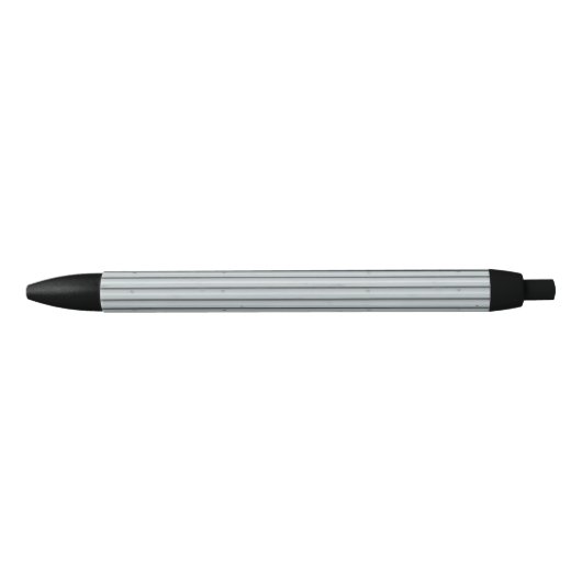Stylo Noir Métal ondulé (Devant)