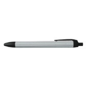 Stylo Noir Métal ondulé (Haut)