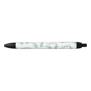 Stylo Noir Mettez à la terre d'abord/Eco amical, zéro