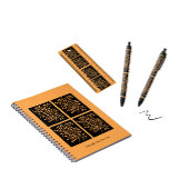 Stylo Noir Midnight Garden Line Golden Amber