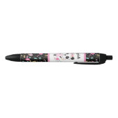 Stylo Noir Mignonne fille Panda rose (Bas)
