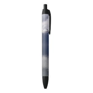 Stylo Noir Misty Alaskan Sea dans les tons bleu
