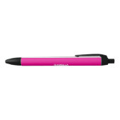 Stylo Noir Modèle de nom (Haut)