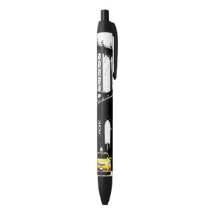 Stylo Noir Modèle de taxi jaune du pont de Brooklyn à New Yor