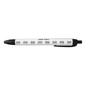 STYLO NOIR MODELE DE TEXTE D'IMAGE BLANC SIMPLE ÉDITABLE MODE (Bas)