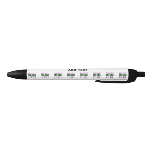 STYLO NOIR MODELE DE TEXTE D'IMAGE BLANC SIMPLE ÉDITABLE MODE (Bas)
