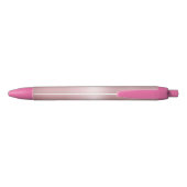Stylo Noir Modèle élégant moderne rose doré tendance (Dos)