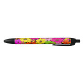 Stylo Noir Modèle floral (Bas)