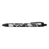 Stylo Noir Modèle floral (Haut)