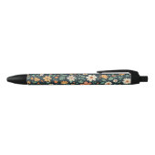 Stylo Noir Modèle floral simple (Haut)