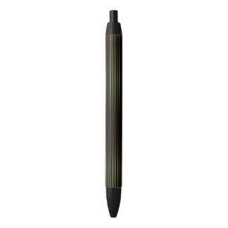 Stylo Noir Modèle noir brillant et élégant, or tendance