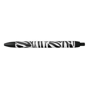 Stylo Noir Modèle Zèbre