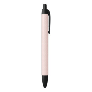 Stylo Noir Modelez avec le pois blanc 2