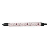 Stylo Noir Modelez avec les cerises 2 (Devant)