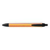 Stylo Noir Modern Yellow, Orange & White Zig Zag Pattern (Dos)