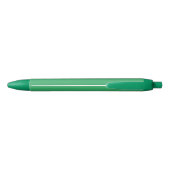 Stylo Noir Moderne monogram green white custom (Dos)