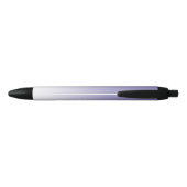 Stylo Noir (Modifiable) Ombre couleur violet clair et votre t (Dos)