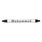 Stylo Noir Mohammed (Devant)