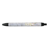 Stylo Noir Mon bull-terrier a mangé mon plan de cours (Devant)