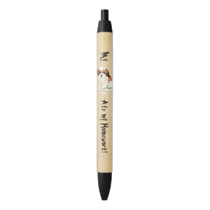 Stylo Noir Mon chiite Tzu a mangé mes devoirs