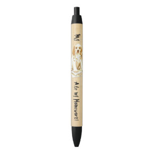 Stylo Noir Mon Espagnol du comble m'a mangé mes devoirs
