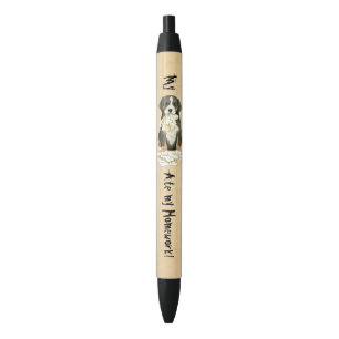 Stylo Noir Mon GSMD a mangé mon travail