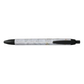 Stylo Noir Mon Min Pin Ate mon plan de leçon (Dos)