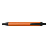 Stylo Noir Monarch butterfly orange color name (Dos)