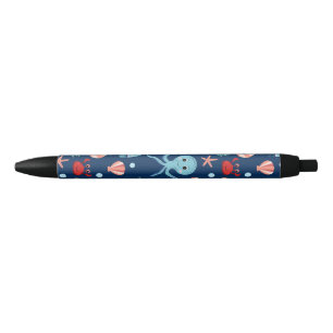 Stylo Noir Monde marin