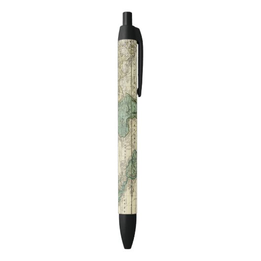 Stylo Noir Monde sur la projection de Mercators (Bas (Vertical))