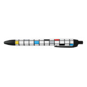 Stylo Noir Mondrian géométrique Composition minimaliste moder (Bas)