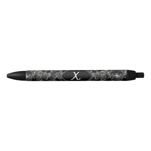 Stylo Noir Monogramme (Devant)