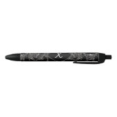 Stylo Noir Monogramme (Bas)