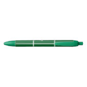 Stylo Noir Monogramme Ancre verte (Dos)