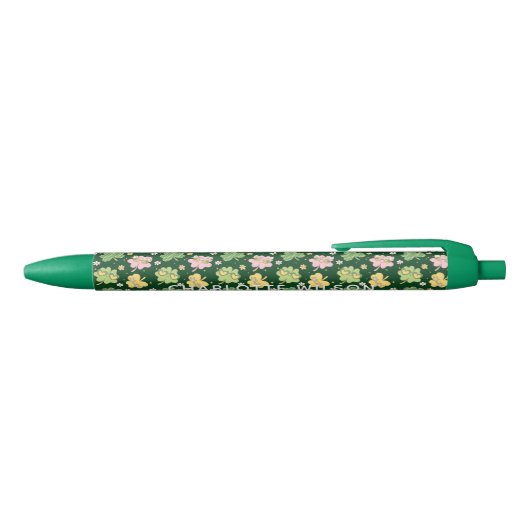 Stylo Noir Monogramme de la St Patrick Super (Haut)