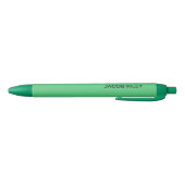 Stylo Noir Monogramme Emerald Green (Bas)