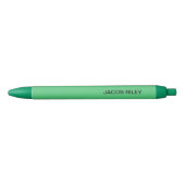 Stylo Noir Monogramme Emerald Green (Devant)