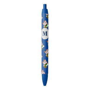 Stylo Noir Monogramme japonais Lucky Cat