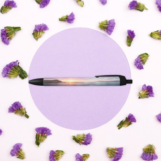 Stylo Noir Monterey California Beach Sunset Photo