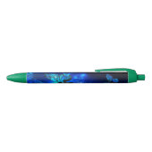 Stylo Noir Morpho Butterfly in the Dark Background (Haut)
