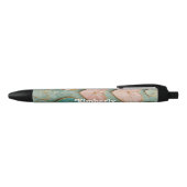 Stylo Noir Mosaic Love : Coeurs Pastel (Haut)