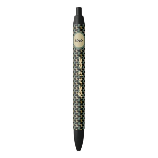 Stylo Noir motif (devant Vertical)