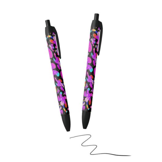 Stylo Noir Motif